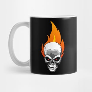 Burning Skull - Burning Man Mug